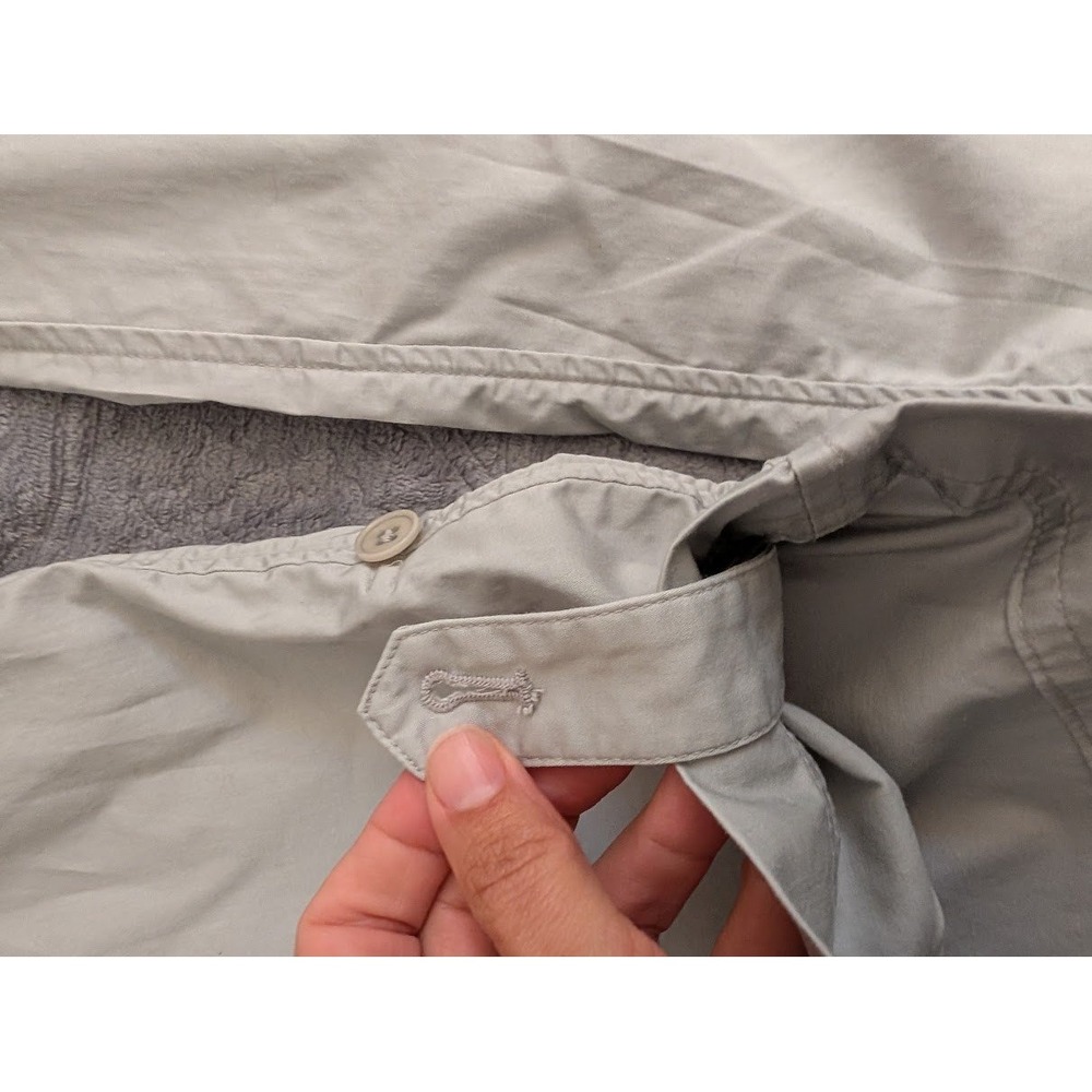 Talbots Woman Petites Convertible Cargo Pants Gray Size 22WP Casual Outdoor - Picture 5 of 7